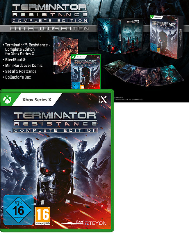 Terminator Resistance - Complete Col. Edn. Cover