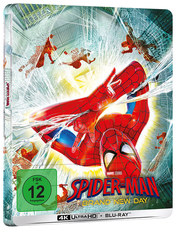 Spider-Man: Brand New Day Steelbook Edition (4K-UHD + Blu-ray) Cover