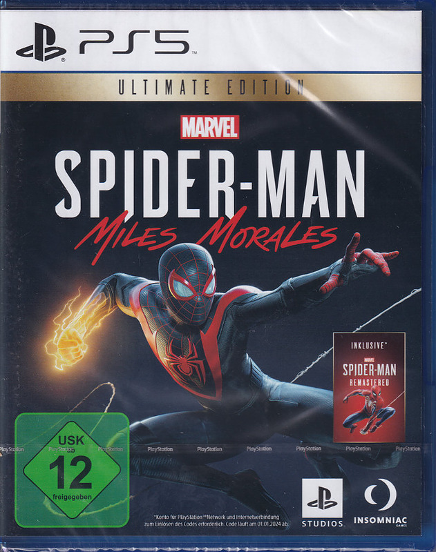 Spider-Man Miles Morales Ultimate Edition Cover