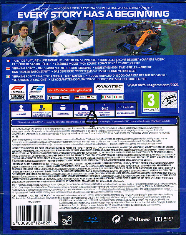 F1 2021 Rueckseite