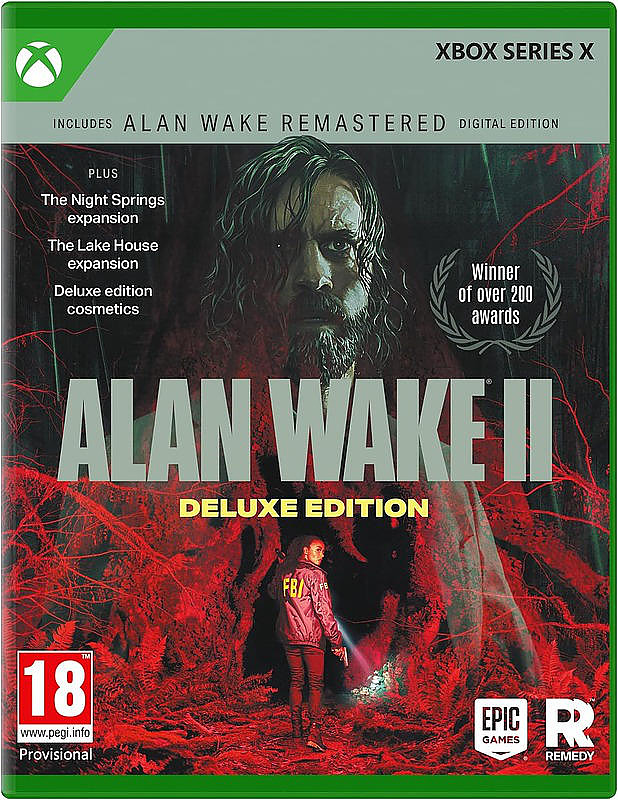 Alan Wake 2 Deluxe (PEGI) Cover