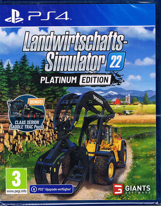 Landwirtschafts Simulator 22 Platinum Cover