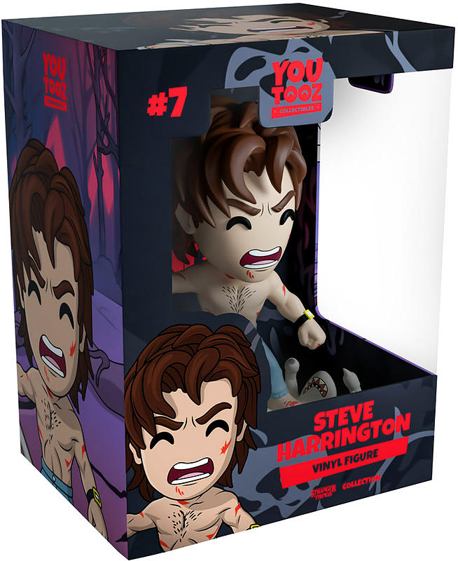 Stranger Things Vinyl Figur Steve Harrington Rueckseite