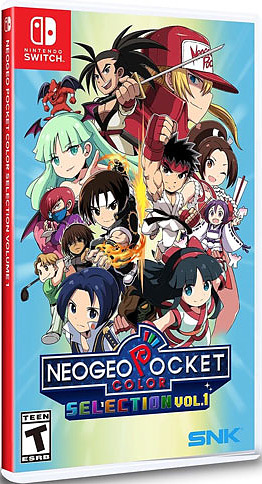 Neogeo Pocket Color Selection Vol. 1 Limited Run Cover