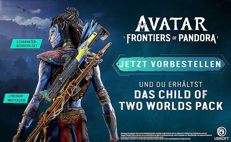Avatar: Frontiers of Pandora + 3 Boni (AT-PEGI) Rueckseite