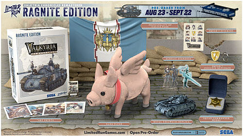 Valkyria Chronicles Remastered CE Limited Run Cover