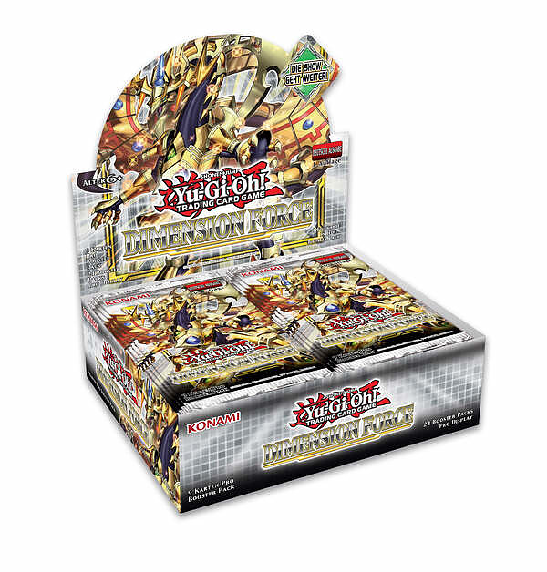 Yu-Gi-Oh! Dimension Force Booster DE Cover