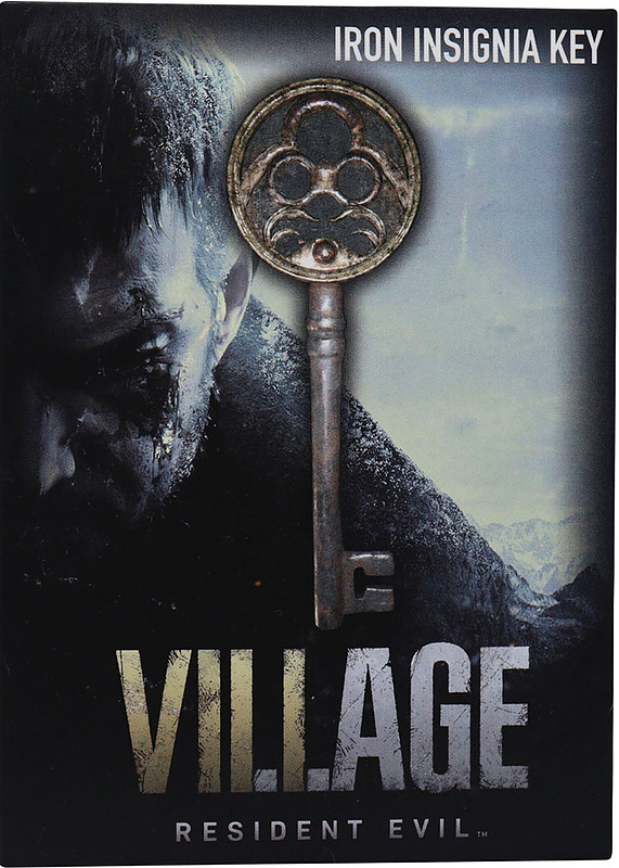 Resident Evil VIII Replik 1/1 Insignia key Cover