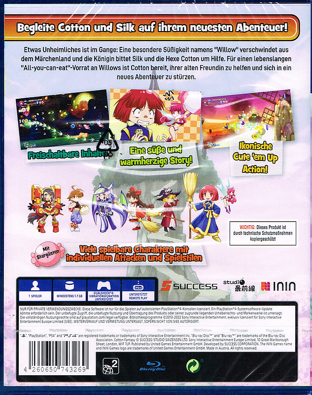 Cotton Fantasy Rueckseite