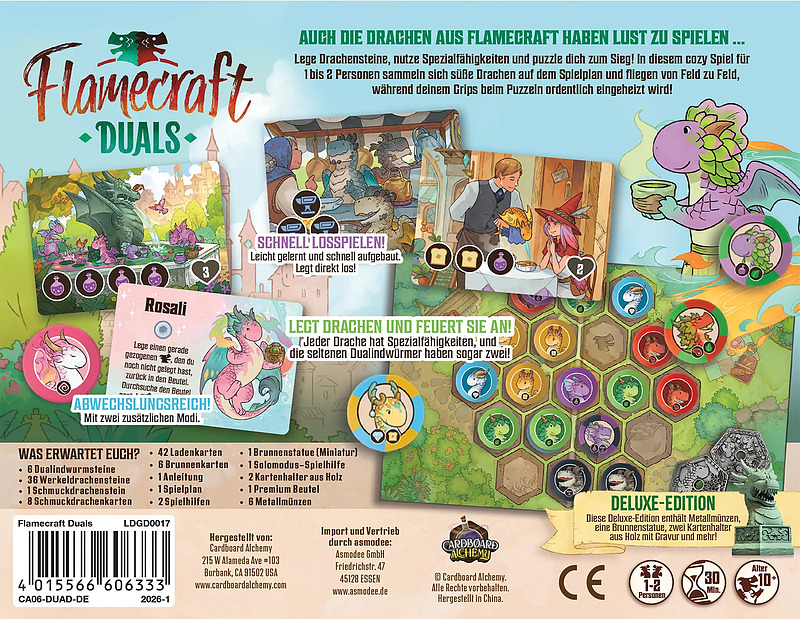 Flamecraft Duals (Deluxe) Rueckseite