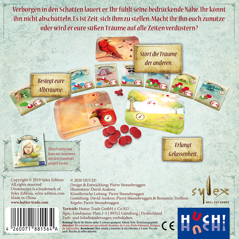 Dreamscape - Der rote Rabe Rueckseite