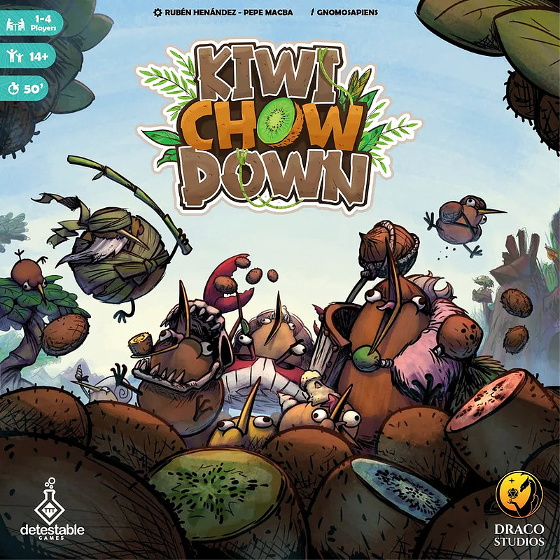Kiwi Chow Down (Englisch) Cover