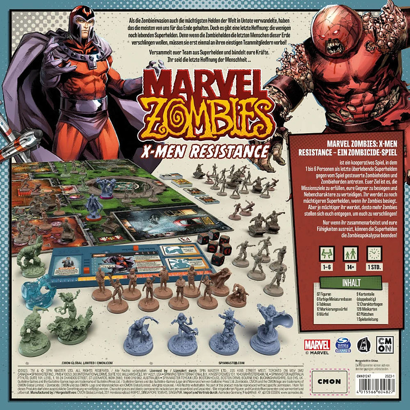Marvel Zombies: X-Men Resistance Rueckseite