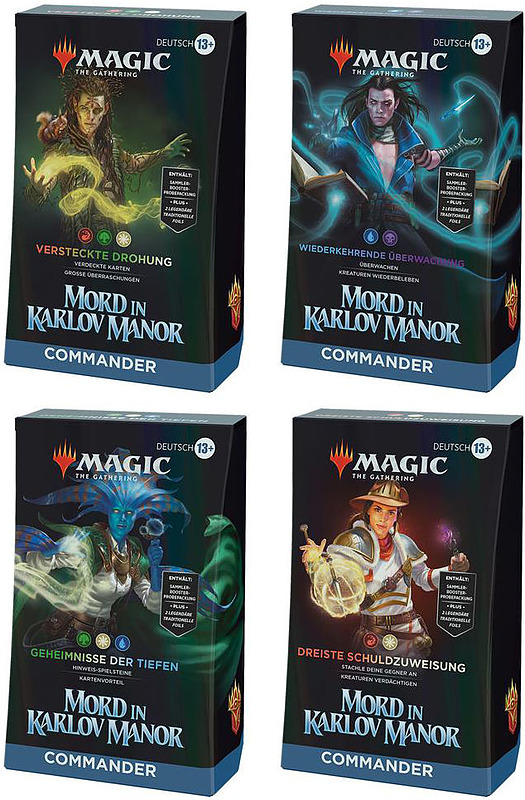MTG - Murders at Karlov Manor Com. Deck Dis. (DE) Cover