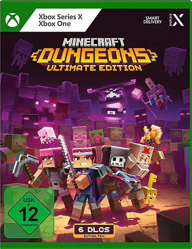 Minecraft Dungeons Ultimate Edition (AT-PEGI) Cover