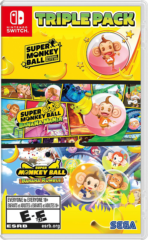 Super Monkey Ball Triple Pack (US-Import) Cover