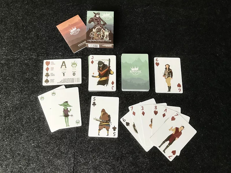 Regicide Red (Englisch) Rueckseite