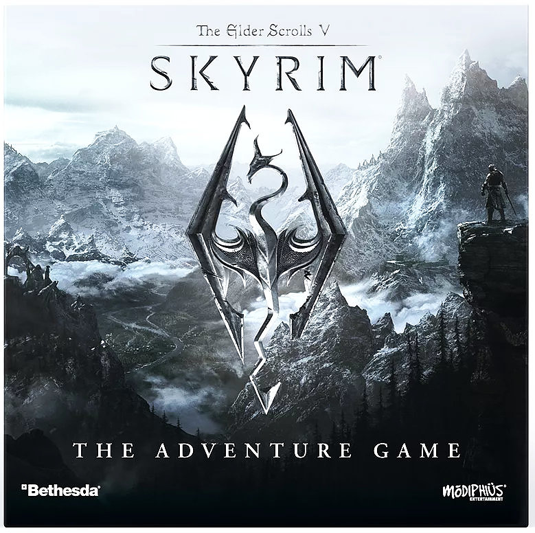 The Elder Scrolls: Skyrim - Adventure Board Game Cover