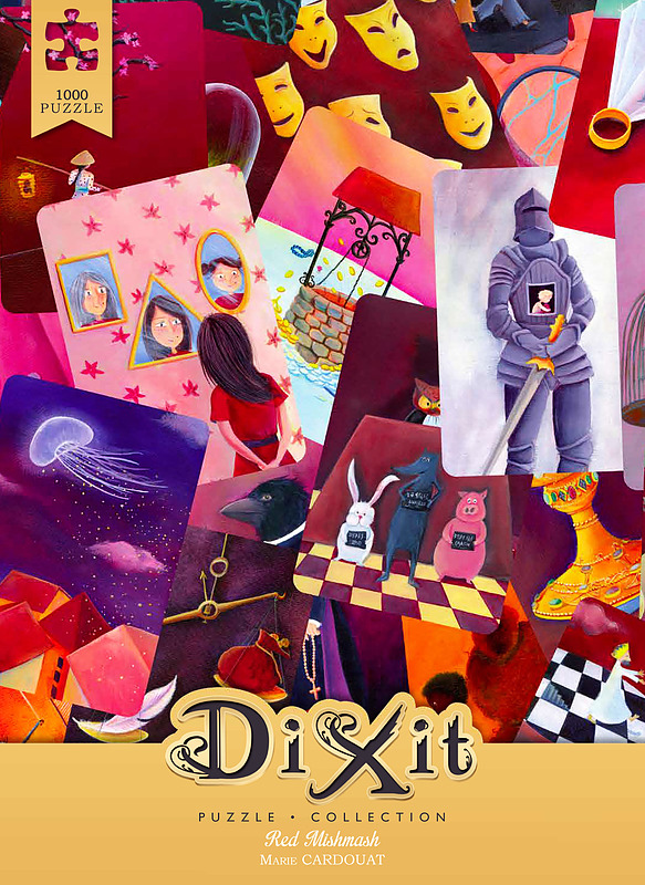 Dixit Puzzle-Collection: Red MishMash Cover