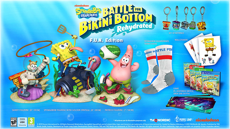 SpongeBob SquarePants: Battle of Bikini Bottom FUN Rueckseite
