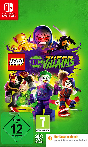 Lego DC Super Villains (Code in a Box) Cover