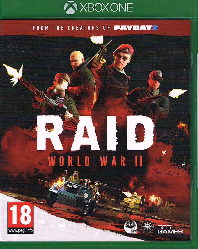 RAID: World War II (Englisch/Symbolik) Cover