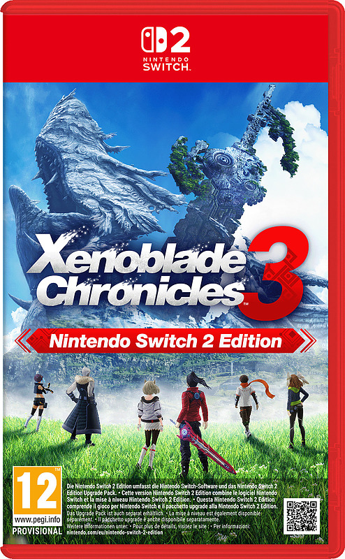 Xenoblade Chronicles 3: Definitive Edition (AT-PEGI) Cover