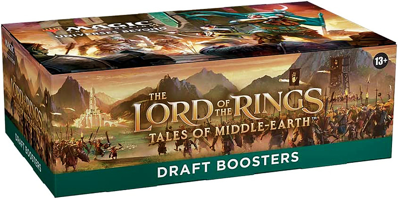 MTG Herr der Ringe Draft Booster Display Cover