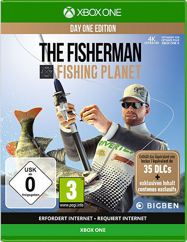 The Fisherman: Fishing Planet Day One Edition Cover