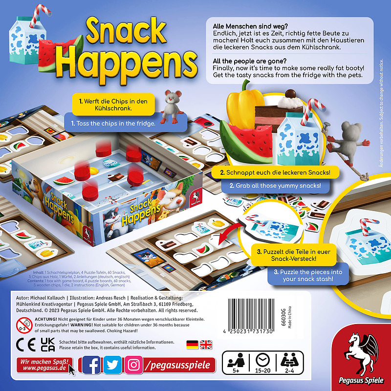 Snack Happens Rueckseite
