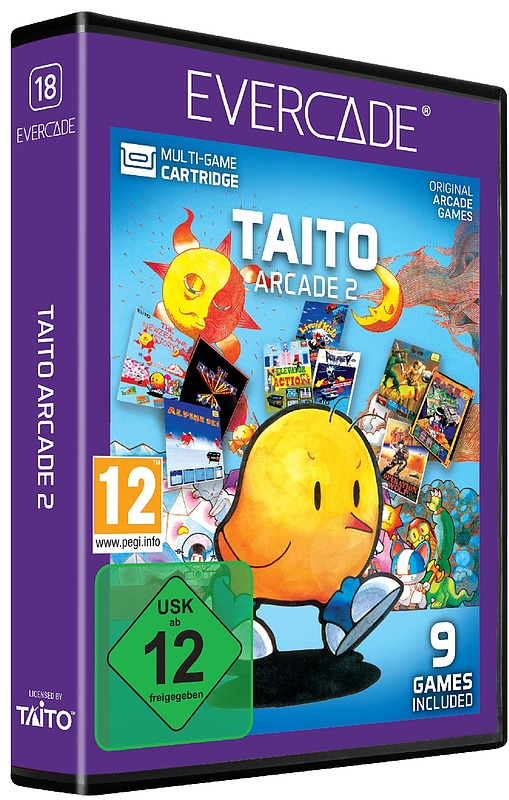 Blaze Evercade Taito Arcade Collection 2 Cover