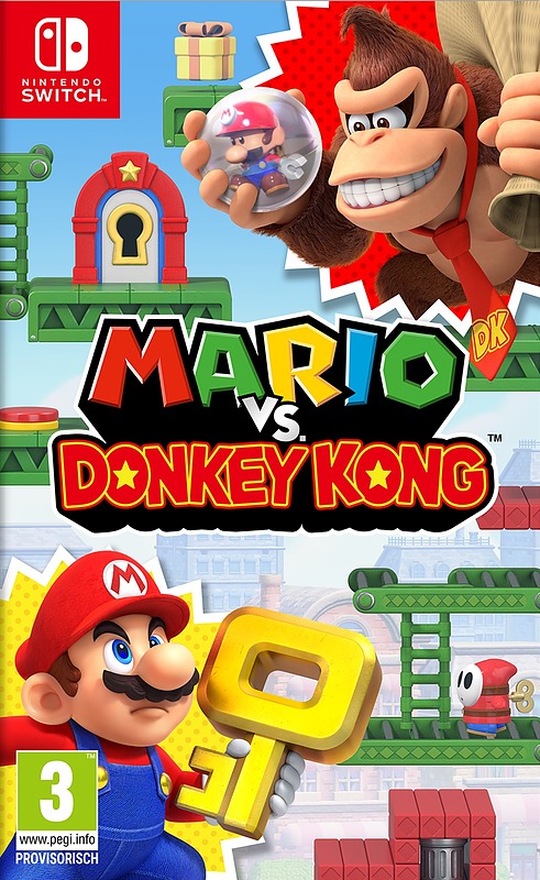 Mario vs. Donkey Kong (AT-PEGI) Cover