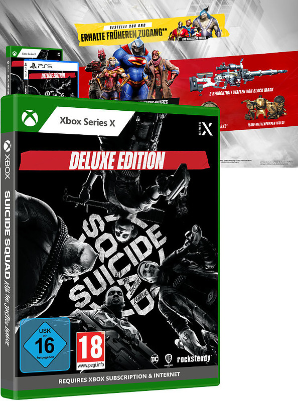 Suicide Squad: Kill the Justice Deluxe Cover
