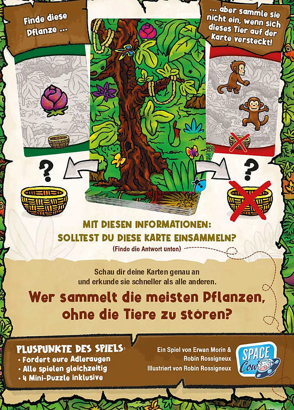 Gewimmel im Dschungel Rueckseite