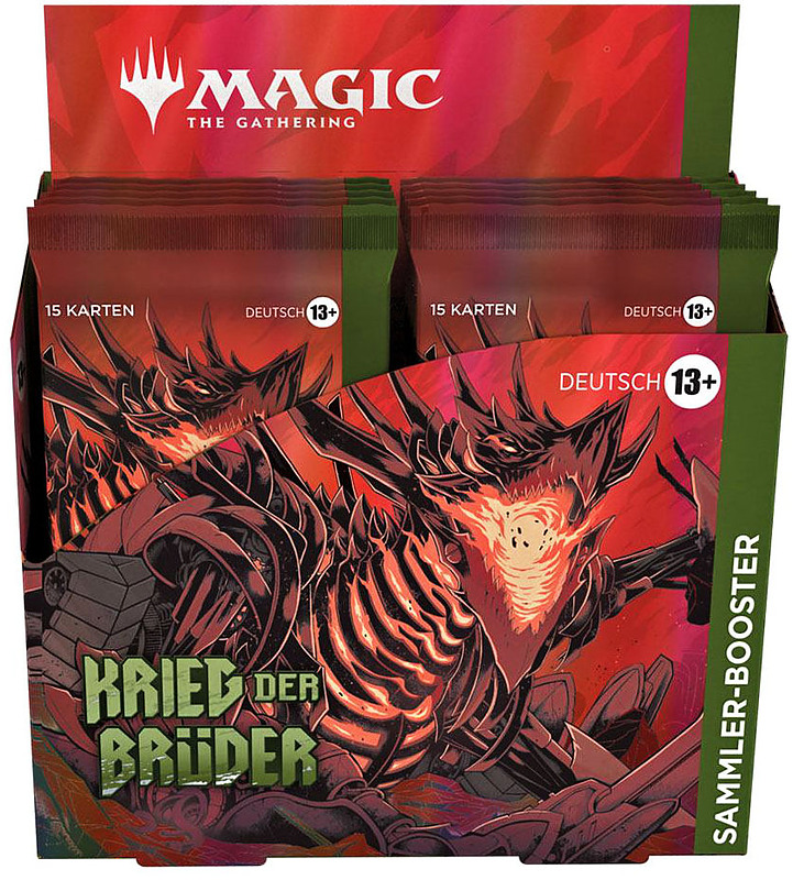 MTG: Krieg der Brüder Sammler Booster Display Cover