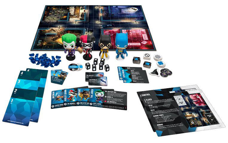 Funkoverse Brettspiel DC Comics Rueckseite