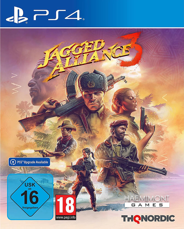 Jagged Alliance 3 Cover