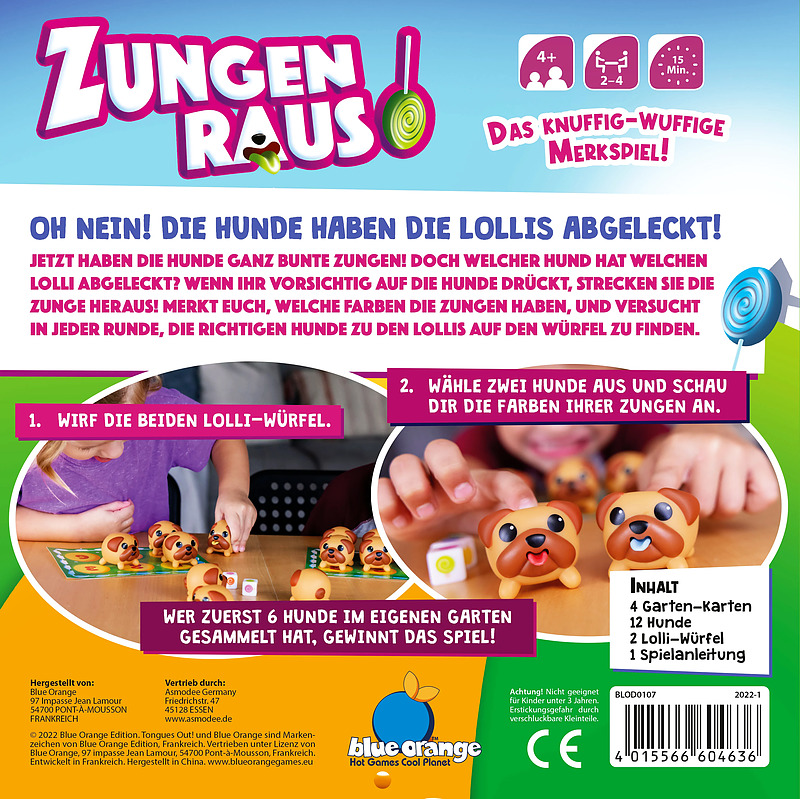 Zungen Raus! Rueckseite