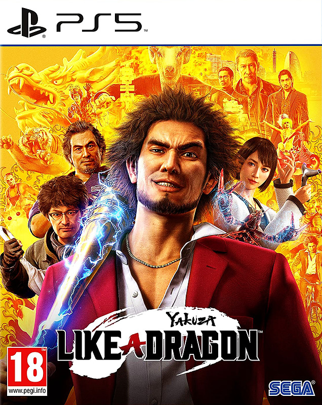 Yakuza 7: Like a Dragon (PEGI) Cover
