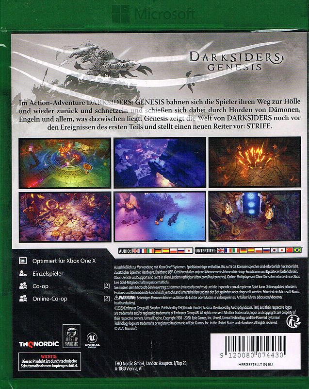 Darksiders: Genesis Rueckseite