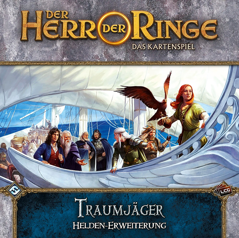Herr der Ringe LCG: Traumjäger Helden Erw. Cover