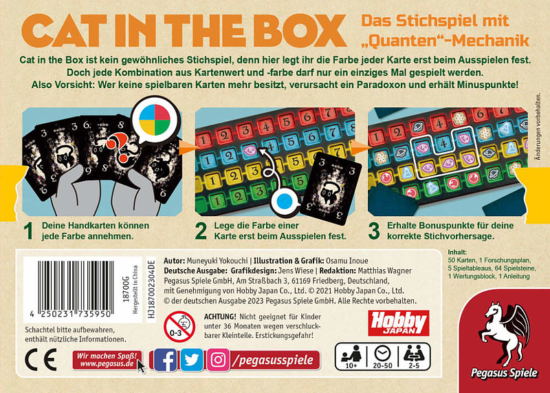 Cat in the Box Rueckseite
