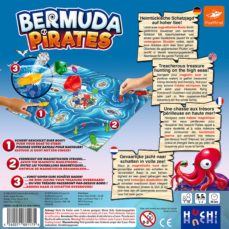 Bermuda Pirates Rueckseite