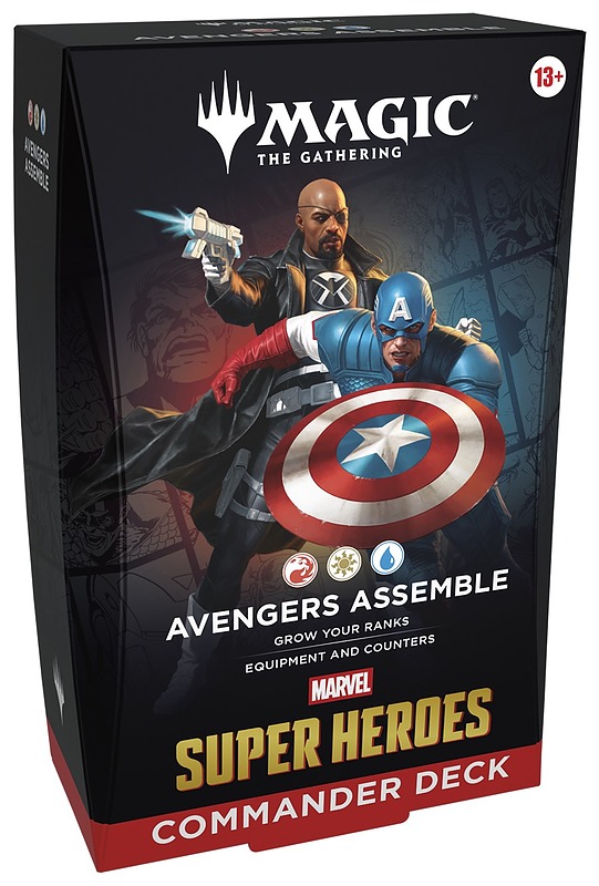 MTG - Marvel Super Heroes Commander Avengers (DE) Cover