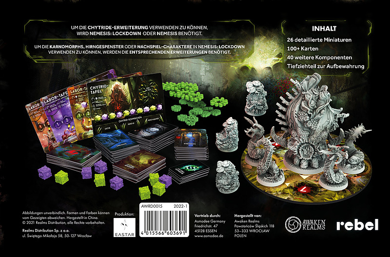 Nemesis: Lockdown - Stretch-Goals Rueckseite