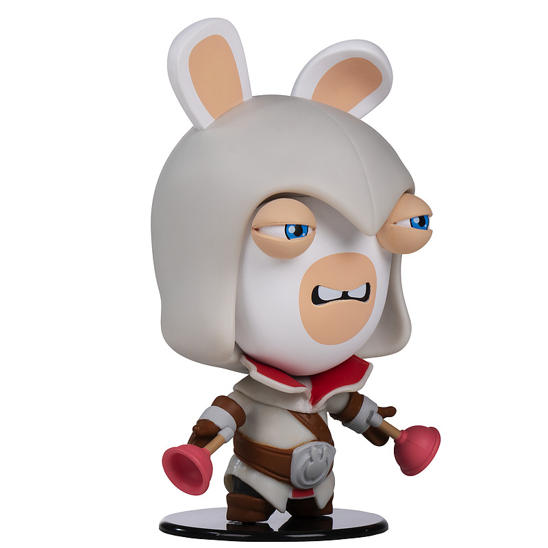 Ubisoft Heroes Rabbid Ezio Figur Rueckseite