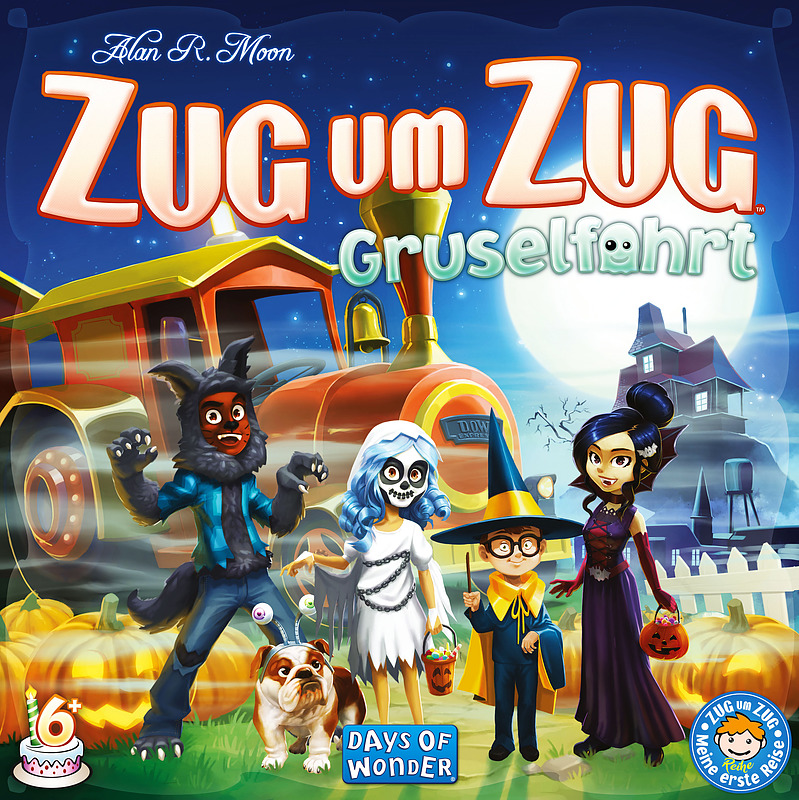 Zug um Zug: Gruselfahrt Cover