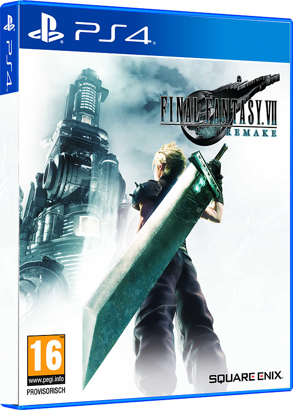 Final Fantasy VII HD Remake Cover