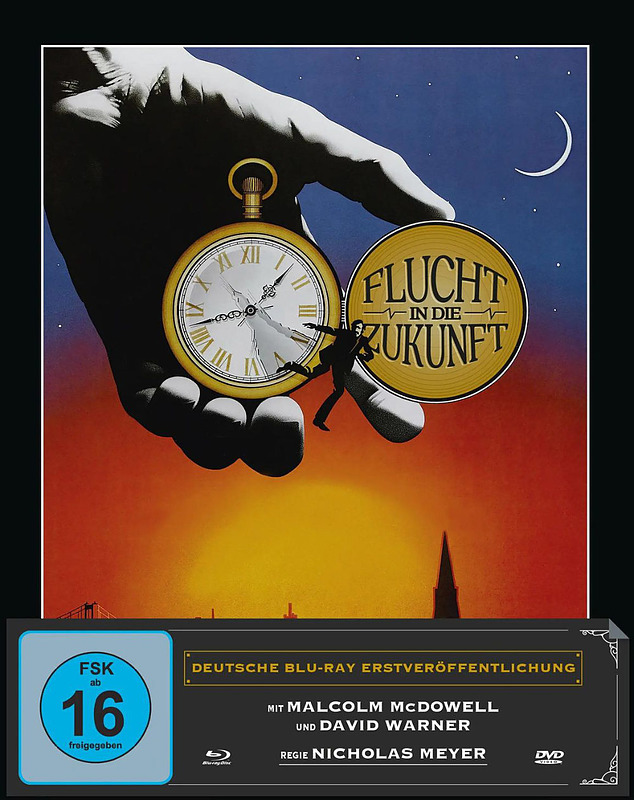 Flucht in die Zukunft Mediabook (Blu-ray + DVD) Cover