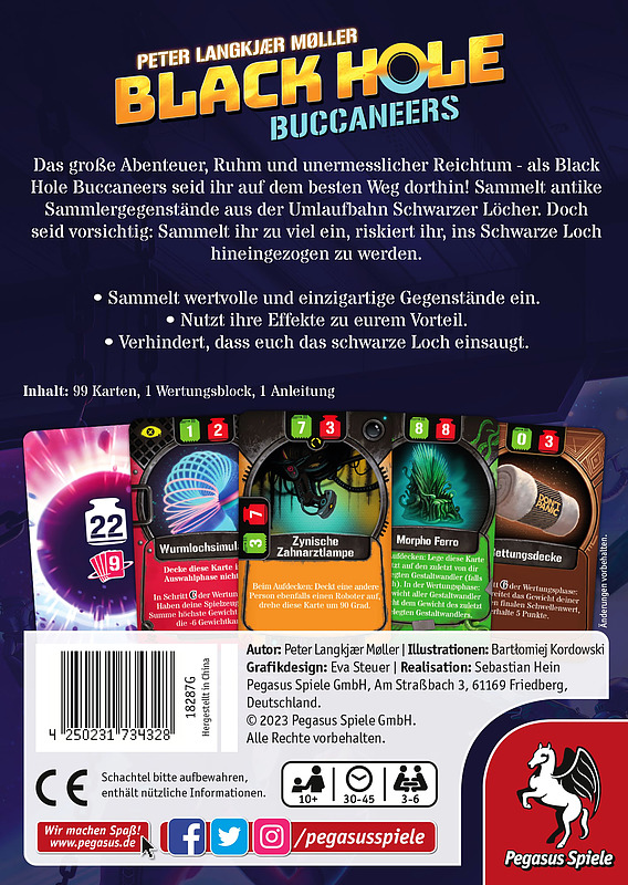 Black Hole Buccaneers Rueckseite